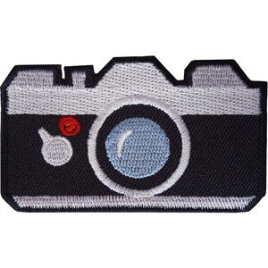Kameralapp Stryk-på/Sy-på/Tröja/Jeans/Väska/Jacka/Fotografi Broderad Badge