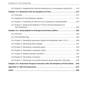 Raspberry Pi Pico Essentials: Program, Build, And Master Over 50 Projects With Micropython (2022) image 3