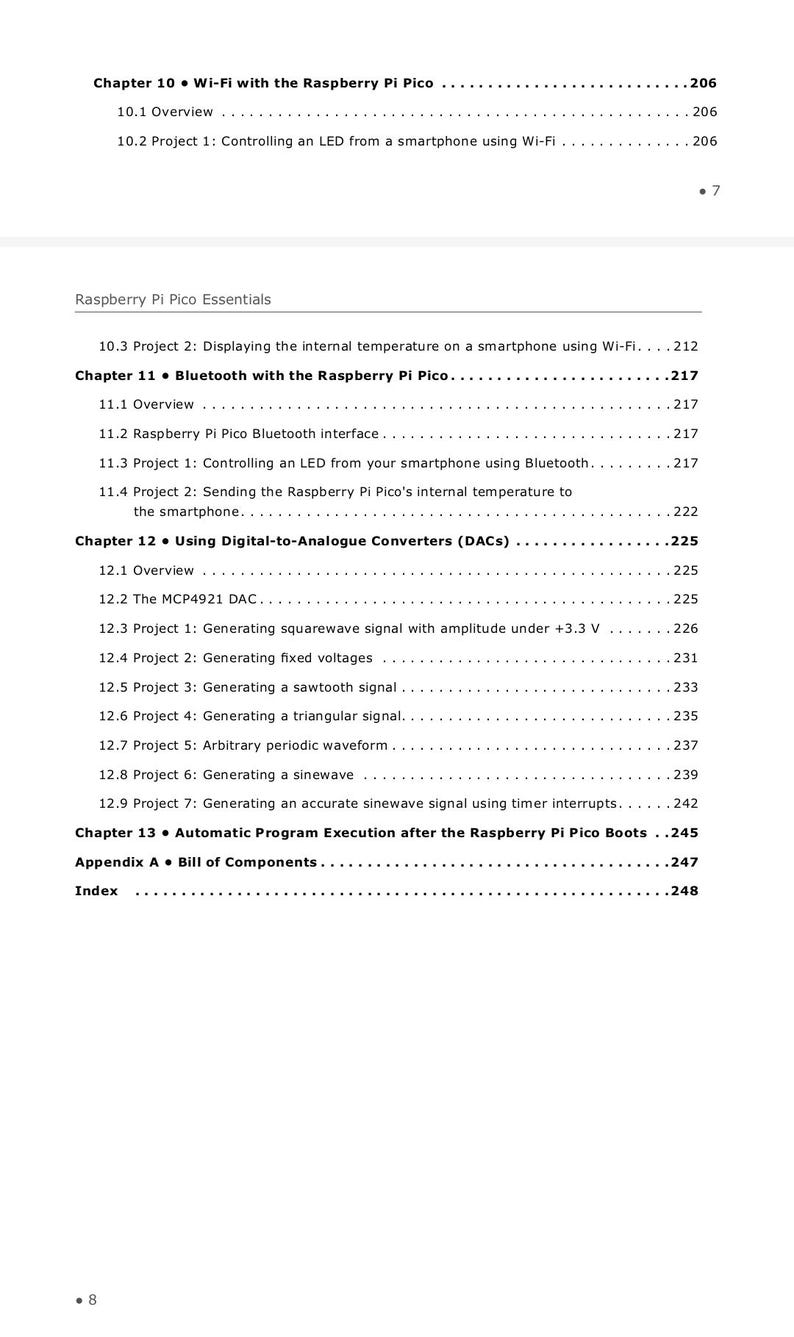 Raspberry Pi Pico Essentials: Program, Build, And Master Over 50 Projects With Micropython (2022) image 3