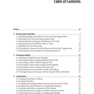 RAG with Python Cookbook: Practical Recipes from Data Preprossesing LMM Agents (2026) image 2