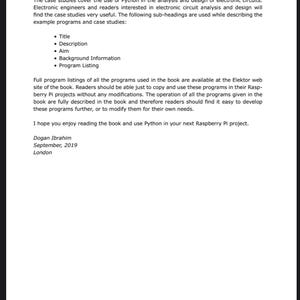 Learning Python with Raspberry Pi For Engineers (2019) image 4