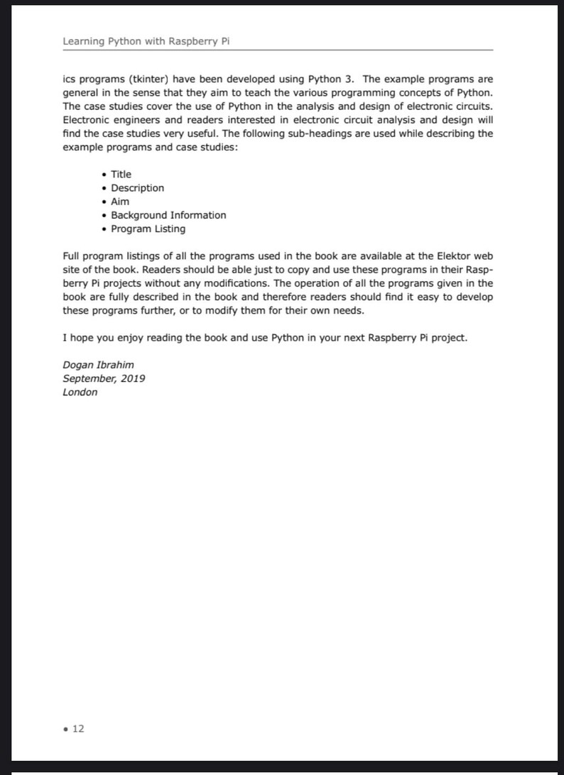 Learning Python with Raspberry Pi For Engineers (2019) image 4
