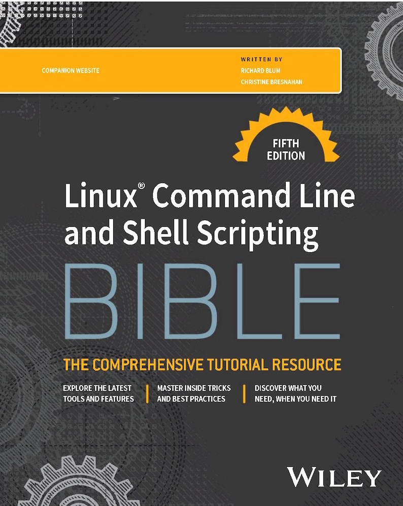 Linux Command Line and Shell Scripting Bible (5ed, 2026) image 1