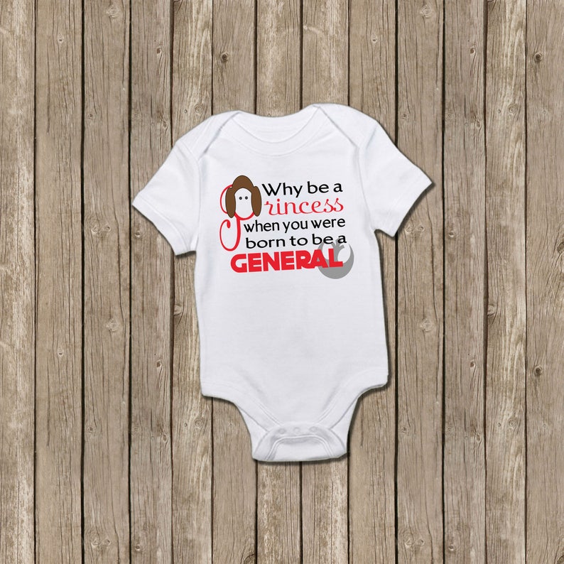 Movie Girl Power Shirt New Baby Gift Wars Star General Baby Shower Gift Feminism Girls Rule Princess Feminist Onesies\u00ae Bodysuit
