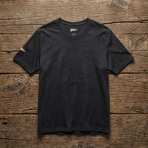 V&Y Cotton Jersey Pennant Tee | Shoulder Patch Greaser Hot Rod Shirt