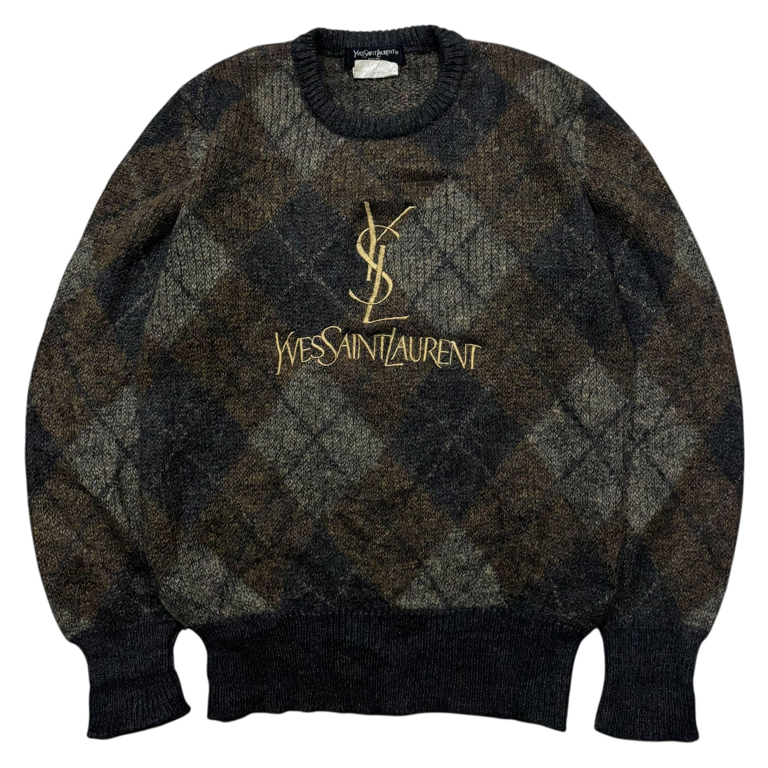 Yves Saint Laurent Sweater - Etsy