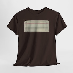FORTRAN Statement-T-shirt: Kläder för vintagevideoredigerare