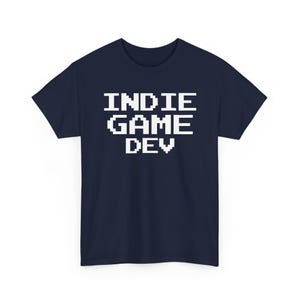 Indie Game Dev Shirt: Retro Pixel Art Coding Tee for Developers image 4
