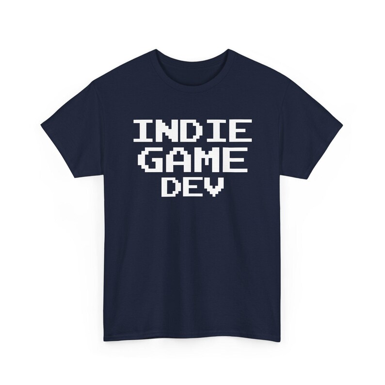 Indie Game Dev Shirt: Retro Pixel Art Coding Tee for Developers image 4