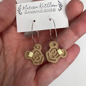 Mouse waffle earrings magical mouse earrings mouse waffle shirt