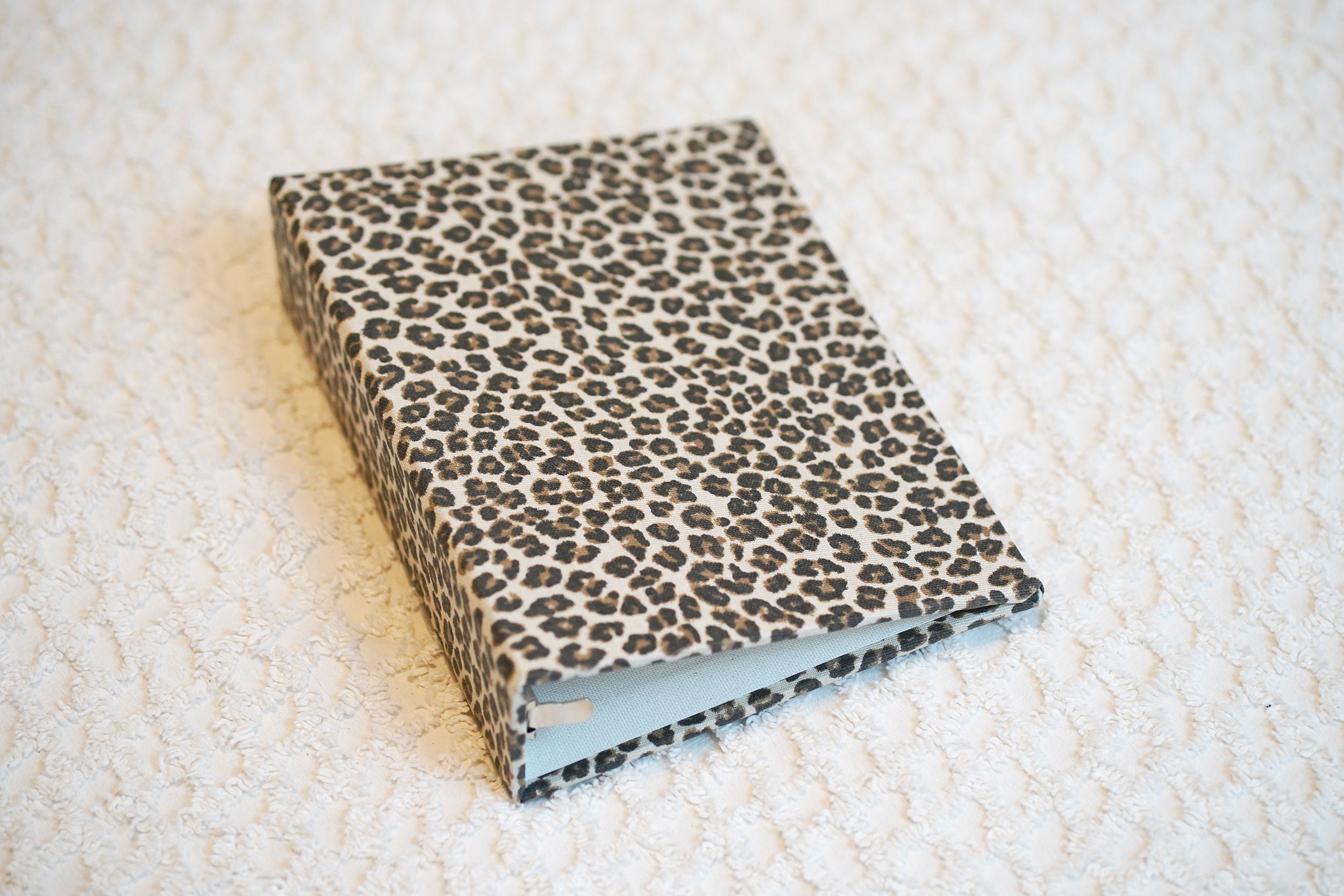 Personalized Ring Binder Album Leopard Print Binder Etsy