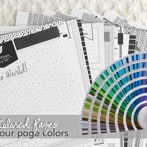Custom Colored Pages