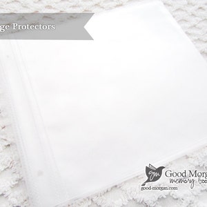 Page Protectors Ring Binder Scrapbook Album Page Sleeves