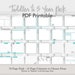 Printable 5 Year Baby Book Pages - Etsy