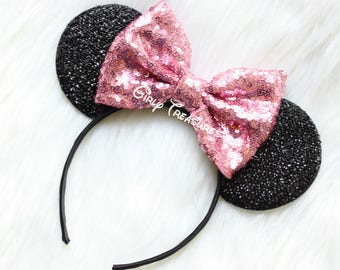 Pink Mouse Ears. Girl Mouse Ears Headband. Womens Headband. Teen Headband. Mouse Ears Headband. Disney Headband. One Size Fits Most.