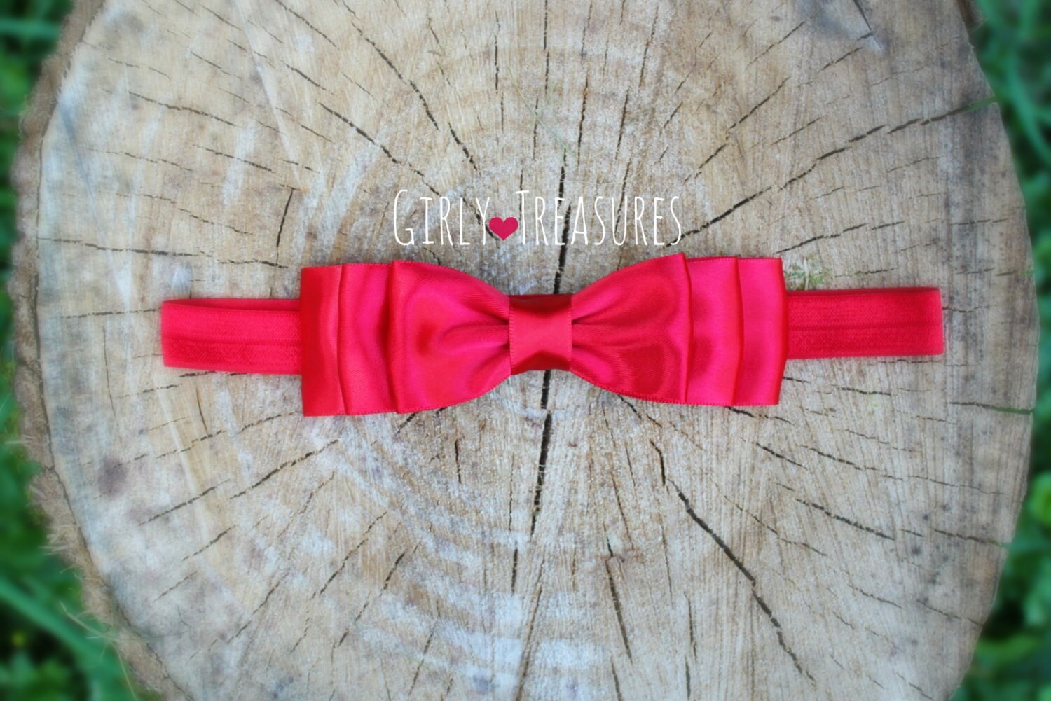 Red Bow Headband. Baby Headband. Girl Headband. Newborn Etsy