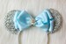 Cinderella Carriage Mouse Ears Headband. Blue Bow Mouse Ears. Disney Headband. Disney Princess Headband. One Size Fits Most. 