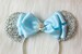 Cinderella Carriage Mouse Ears Headband. Blue Bow Mouse Ears. Disney Headband. Disney Princess Headband. One Size Fits Most.