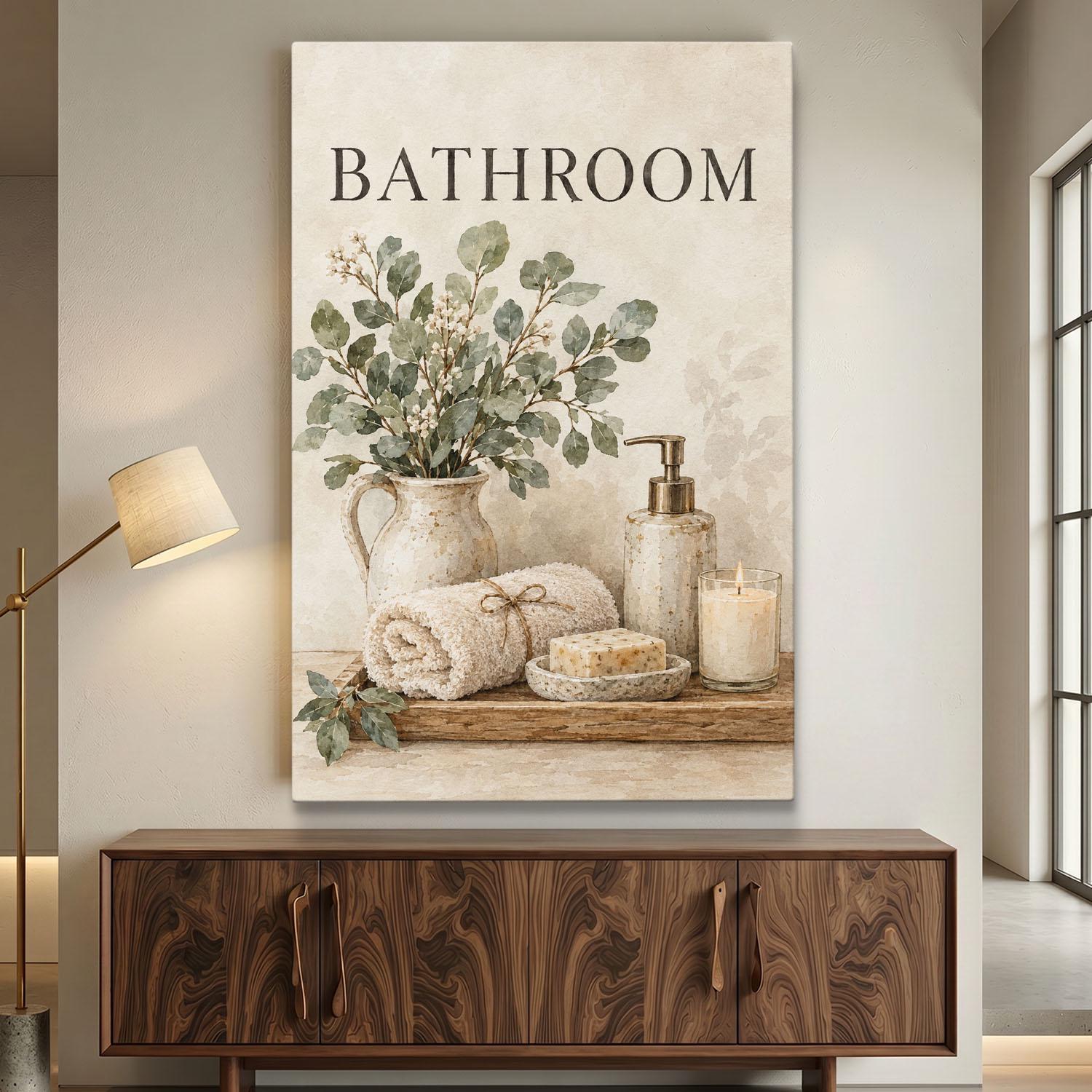 Sage Green Wall Decor for Bathroom - Etsy