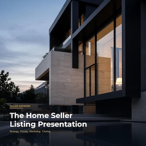 Real Estate Listing Presentation Canva Template Seller Packet Agent 2026