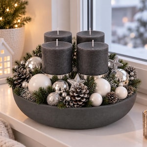 Adventskranz eukalyptus