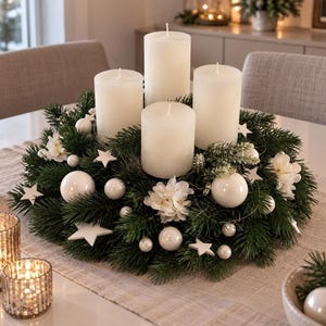 Weihnachtsgesteck künstlich