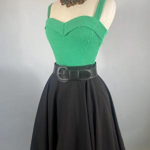 Solids-Betty 1950s Vintage Style Full Circle Swing Skirt w/ Pockets! Made to Order! More Fabric Choices!