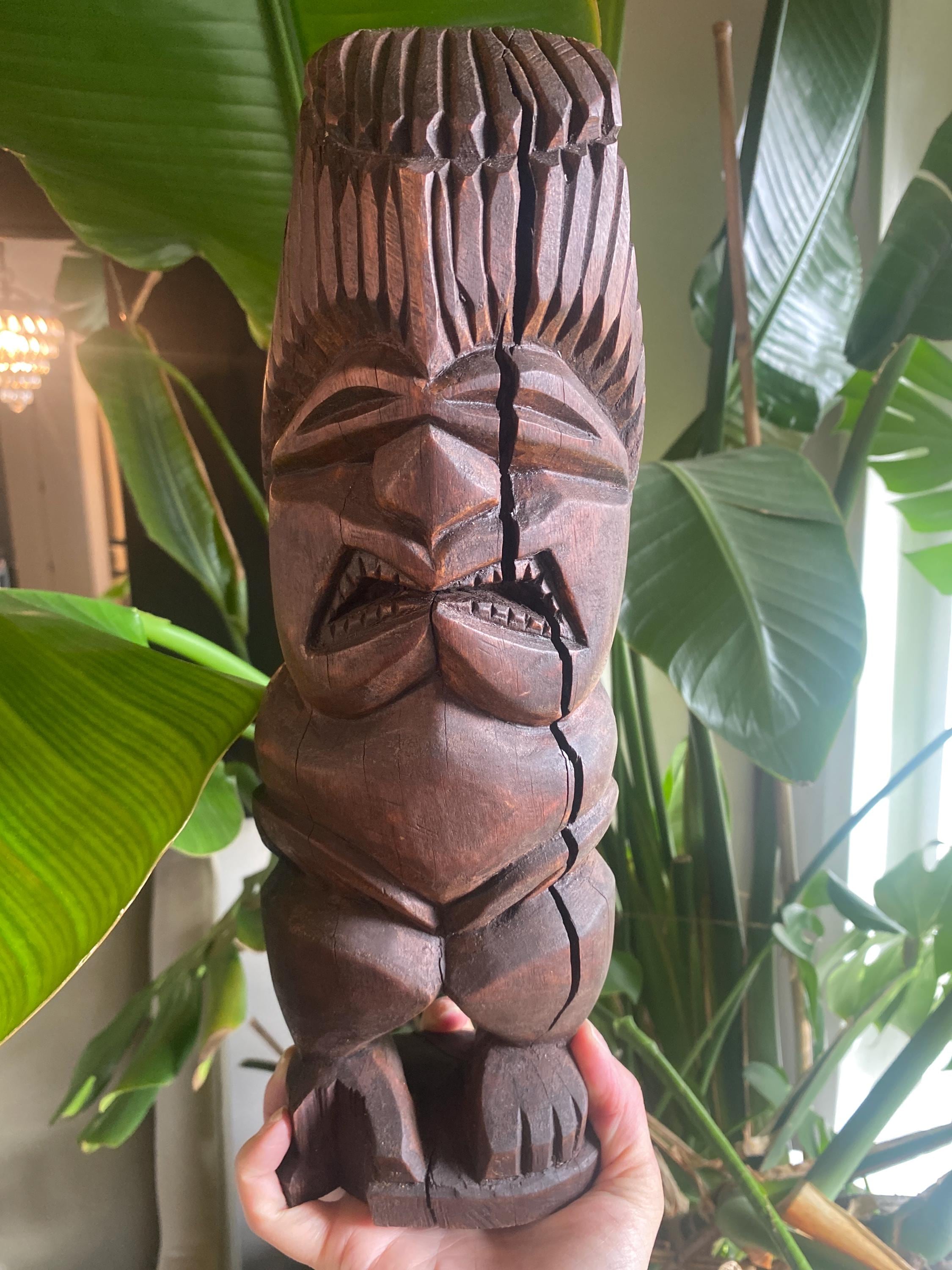 Hawaii wood statue - Etsy 日本