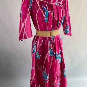 Vintage Late 60’s Hilo Hattie of Hawaii Breezy MuMuu Hilo Hattie Cotton Caftan Dress Tiki Luau