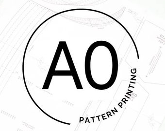 A0 PDF Pattern Printing