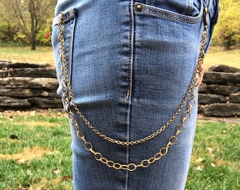 Gold Floral Pocket Locket
