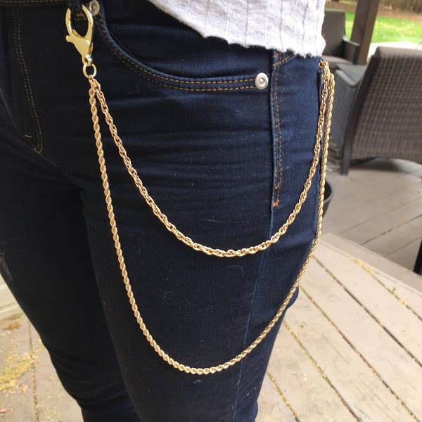 Gold Chain Pocket Locket