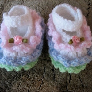 Baby Shoes Crochet Pattern