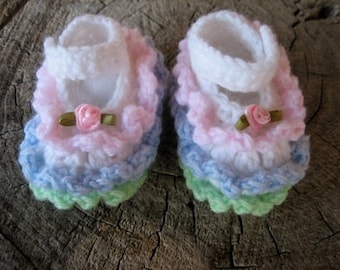 Baby Shoes Crochet Pattern