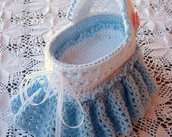 Baby Bassinet Crochet Pattern