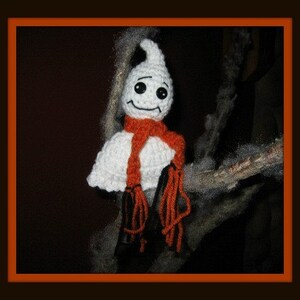 Crochet Pattern-Jasper the Friendly Ghost