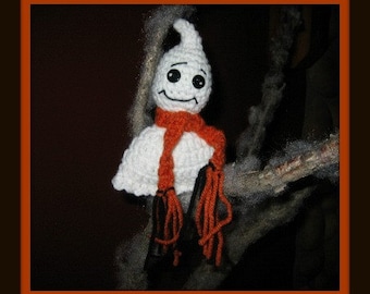 Crochet Pattern-Jasper the Friendly Ghost