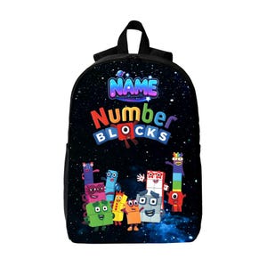 Zaino personalizzato per bambini, zaino scolastico Galaxy con nome personalizzato, zaino con personaggi spaziali, borsa leggera per la scuola e i viaggi, regalo perfetto.