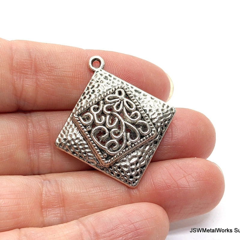 Large Square Locket - Etsy