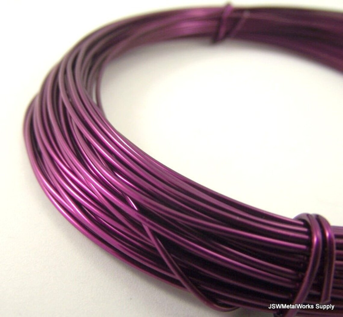 18 Gauge Aluminum Wire, 18ga Colored Round Aluminum for Craft and Wire ...