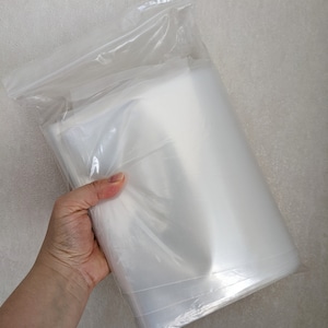 100 Count 8x10 Inch Zipper Reclosable Storage Bags 4 Mil, Heavy Duty Polyethylene Zip Bags
