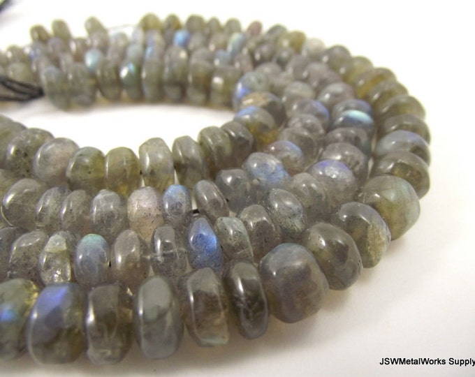 Wavy Brushed Copper Rondelles, Copper Spacer Accent Heishi Beads ...