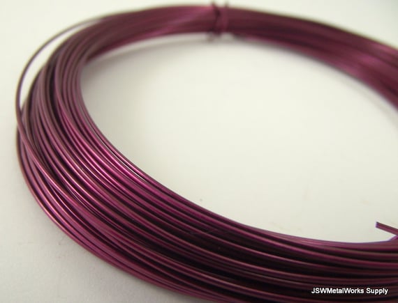 45 Feet Anodized Aluminum 20 Gauge 0.8mm Round Wrapping Wire