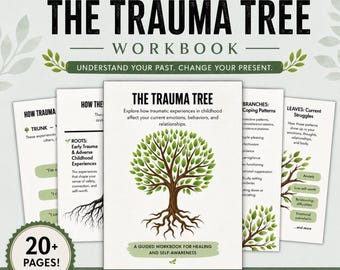 Trauma Tree Arbeitsbuch: CPTSD-Genesung, Leitfaden zur Selbstwahrnehmung (Digitaler Download)
