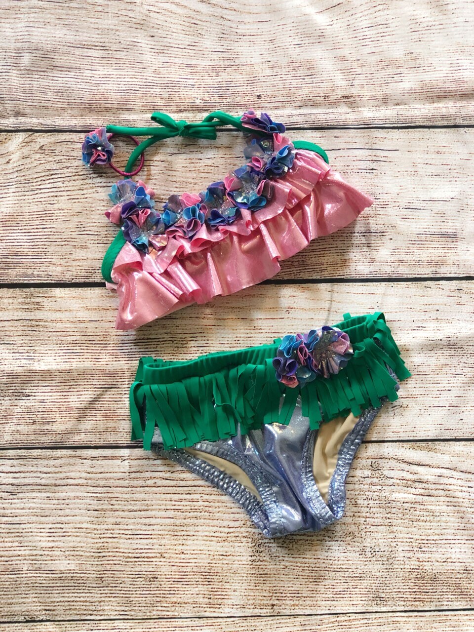 Hawaiian themed bathing suits Clearance