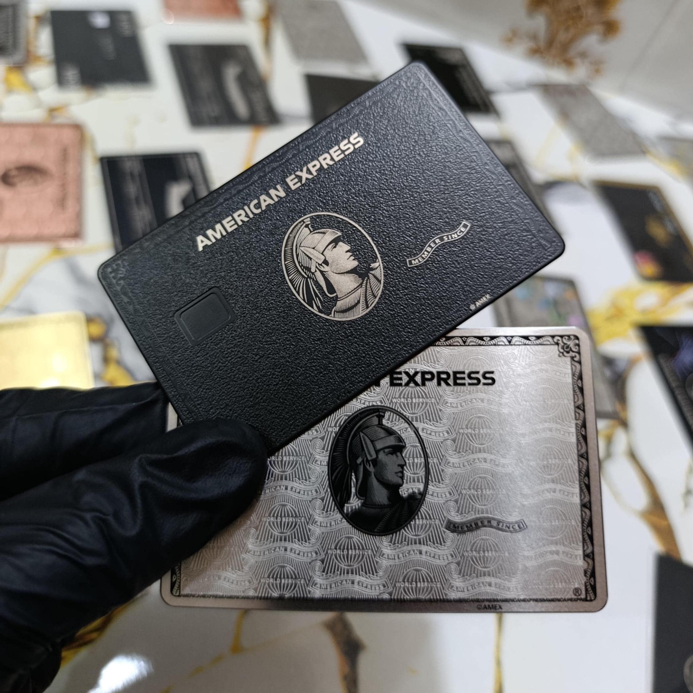 Amex Centurion Card Replica Metal - Etsy
