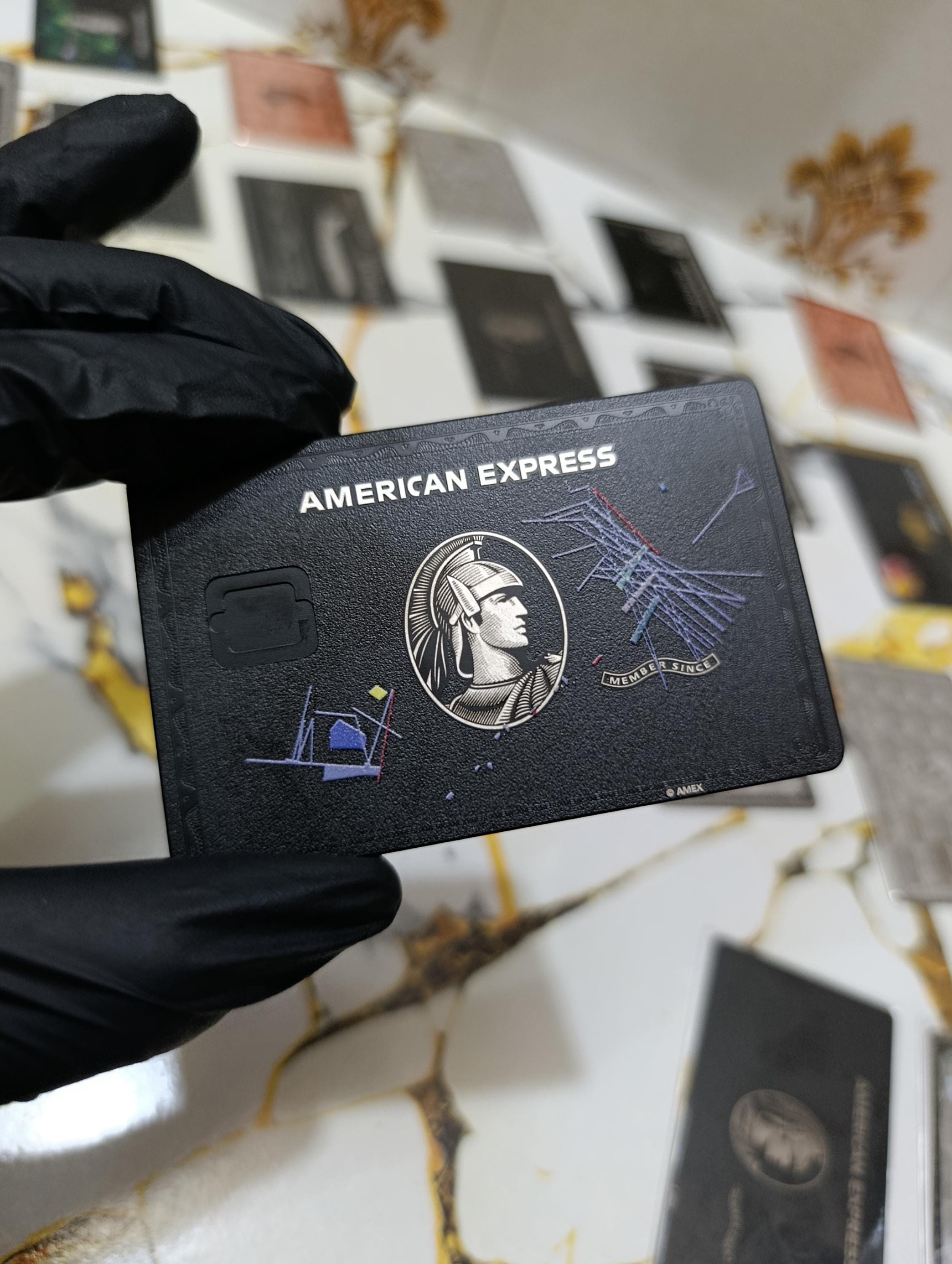 Amex Centurion Card Replica - Etsy Denmark