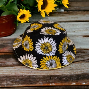 Reversible bucket hat.