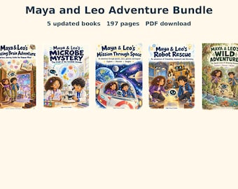 Maya and Leo 5 Book Science Adventure Bundle for Kids PDF Download