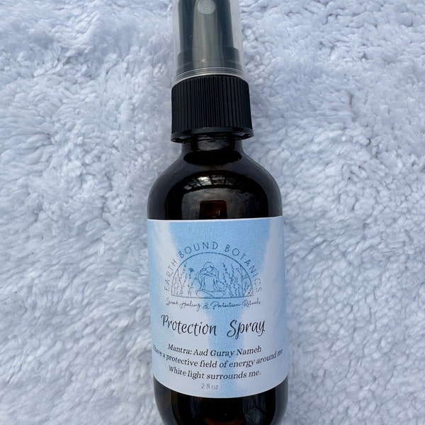Reiki infused Protection Spray Infused With Black Tourmaline